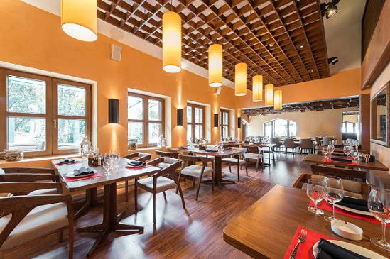 Interior de un restaurante